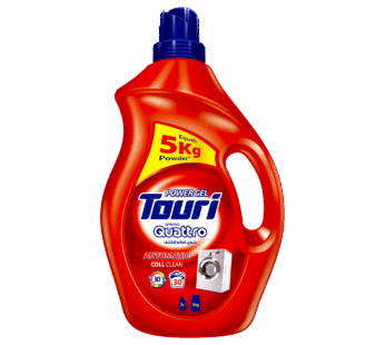 توري صابون سائل كواترو لغسيل الملابس الملونه – 3 لتر