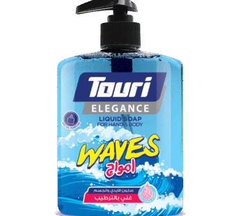 توري صابون سائل للأيدي و الجسم امواج – 500 مل